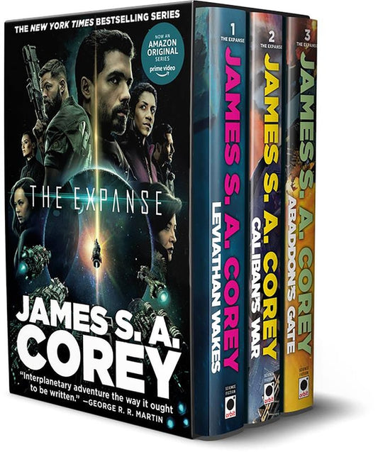 The Expanse Hardcover Boxed Set: Leviathan Wakes, Caliban's War, Abaddon's Gate: Now a Prime Original Series Orbit